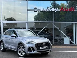 Silver Used 2021 Audi Q5 S-Line SUV | £30,490 (Fair price)