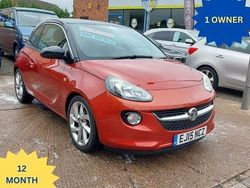 Red Used 2015 Vauxhall Adam Slam Hatchback | £5,695 (Fair price)