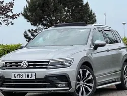 Silver Used 2018 VW Tiguan R-line SUV | £22,995 (Fair price)