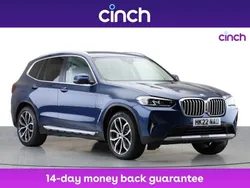 Blue Used 2022 BMW X3 xLine SUV | £30,499 (Fair price)