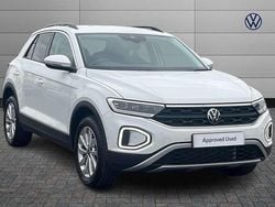 White Used 2025 VW T-Roc Match SUV | £24,850 (Fair price)