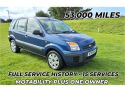 Blue Used 2010 Ford Fusion Style Hatchback | £3,995 (Expensive)