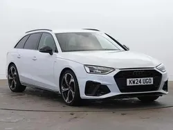 White Used 2024 Audi A4 Black Edition Estate | £31,740 (A bit pricey)