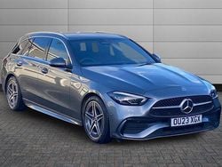 Selenite grey Used 2023 Mercedes C300 AMG line Estate | £28,295 (Fair price)