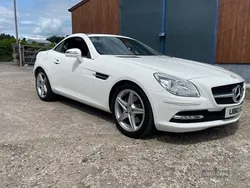 White Used 2015 Mercedes SLK250 Cabriolet | £7,450 (Fair price)