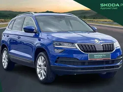 Blue Used 2022 Skoda Karoq SE L SUV | £20,859 (Fair price)