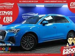 Blue Used 2019 Audi Q3 S-Line SUV | £17,499 (Fair price)