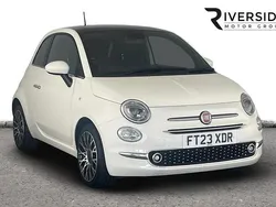 White Used 2023 Fiat 500 Hatchback | £11,590 (Fair price)