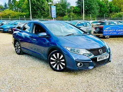 Blue Used 2015 Honda Civic SR Estate | £8,295 (A bit pricey)