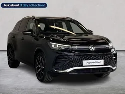 Black Used 2025 VW Tiguan R-line SUV | £38,697