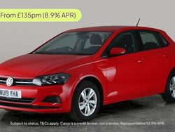 Red Used 2019 VW Polo Edition Hatchback | £9,817 (Fair price)