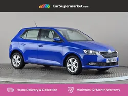 Blue Used 2019 Skoda Fabia SE Hatchback | £10,197 (Fair price)