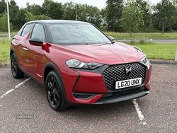 Red Used 2020 DS Automobiles DS3 Crossback Performance SUV | £10,500 (Fair price)