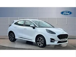White Used 2023 Ford Puma Gen-E ST-Line SUV | £19,324 (Expensive)