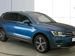 Blue Used 2019 VW Tiguan Allspace SE SUV | £17,575 (Fair price)