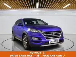 Blue Used 2019 Hyundai Tucson Premium SUV | £16,199 (Fair price)