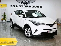 White Used 2018 Toyota C-HR SUV | £13,495 (Good price)