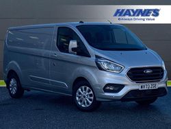 Silver Used 2023 Ford Transit Custom Limited Van | £24,995 (Fair price)