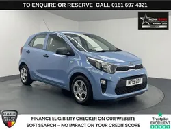 Blue Used 2019 Kia Picanto 2 Hatchback | £6,970 (Fair price)