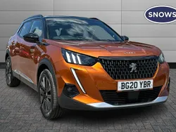 Fusion orange Used 2020 Peugeot 2008 GT SUV | £16,458 (A bit pricey)