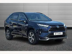 Obsidian blue Used 2022 Toyota RAV4 Hybrid Design SUV | £27,350 (Good price)