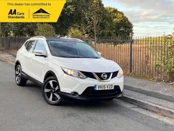 White Used 2015 Nissan Qashqai N-TEC SUV | £7,495 (Fair price)