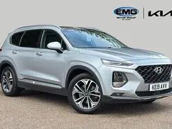 Silver Used 2019 Hyundai Santa Fe Premium SE SUV | £17,999 (A bit pricey)