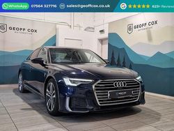 Blue Used 2021 Audi A6 S-Line Sedan | £23,245 (Expensive)