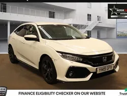 White Used 2019 Honda Civic Sport Hatchback | £15,690 (Fair price)
