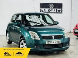 Green Used 2007 Suzuki Swift GLX Hatchback | £2,500 (Fair price)