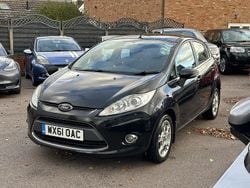 Black Used 2012 Ford Fiesta Zetec Hatchback | £2,300 (Good price)