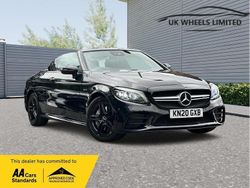 Black Used 2020 Mercedes C43 AMG Premium Plus Cabriolet | £28,990 (Good price)