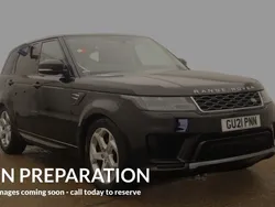 Black Used 2021 Land Rover Range Rover Sport HSE SUV | £37,920