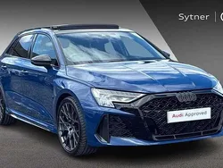 Blue Used 2025 Audi RS3 Comfort Hatchback | £59,000 (Fair price)