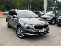 Graphite grey Used 2024 Skoda Karoq SE L SUV | £23,395 (Fair price)
