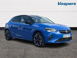 Blue Used 2022 Vauxhall Corsa-e Elite Hatchback | £13,890