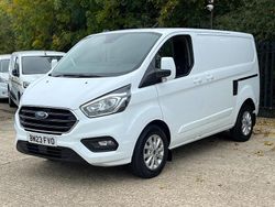 White Used 2023 Ford Transit Custom Limited Van | £17,999 (Fair price)
