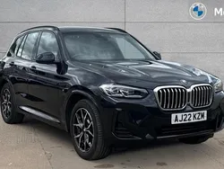 Carbon black Used 2022 BMW X3 M Sport SUV | £35,267 (Fair price)