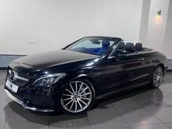 Black Used 2017 Mercedes C300 AMG line Cabriolet | £18,995 (Good price)