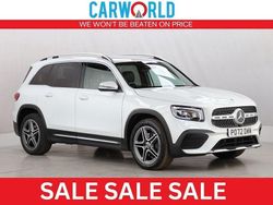 White Used 2022 Mercedes GLB200 AMG line SUV | £23,500 (Fair price)