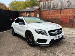 White Used 2016 Mercedes GLA45 AMG Premium SUV | £15,990 (Fair price)