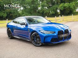 Blue Used 2021 BMW M4 Competition Edition Coupe | £47,730 (Good price)