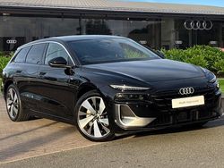 Black New 2025 Audi A6 e-tron S-Line Estate | £48,150