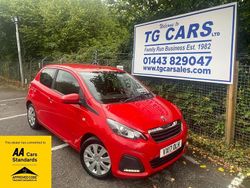 Red Used 2017 Peugeot 108 Active Hatchback | £5,995 (Fair price)