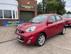Red Used 2016 Nissan Micra Acenta Hatchback | £5,499 (A bit pricey)