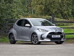 Silver Used 2022 Toyota Yaris Hybrid Design Hatchback | £16,975 (Fair price)