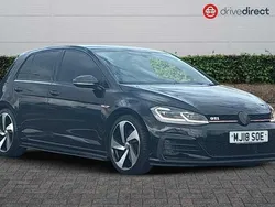 Black Used 2018 VW Golf VII GTI Hatchback | £18,105 (Fair price)