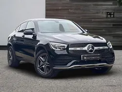 Black Used 2023 Mercedes GLC300 AMG line Coupe | £35,960 (Good price)