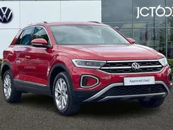 Red Used 2023 VW T-Roc Style SUV | £21,135 (Fair price)