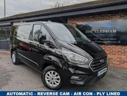 Black Used 2022 Ford Transit Custom Limited Van | £15,990 (Fair price)